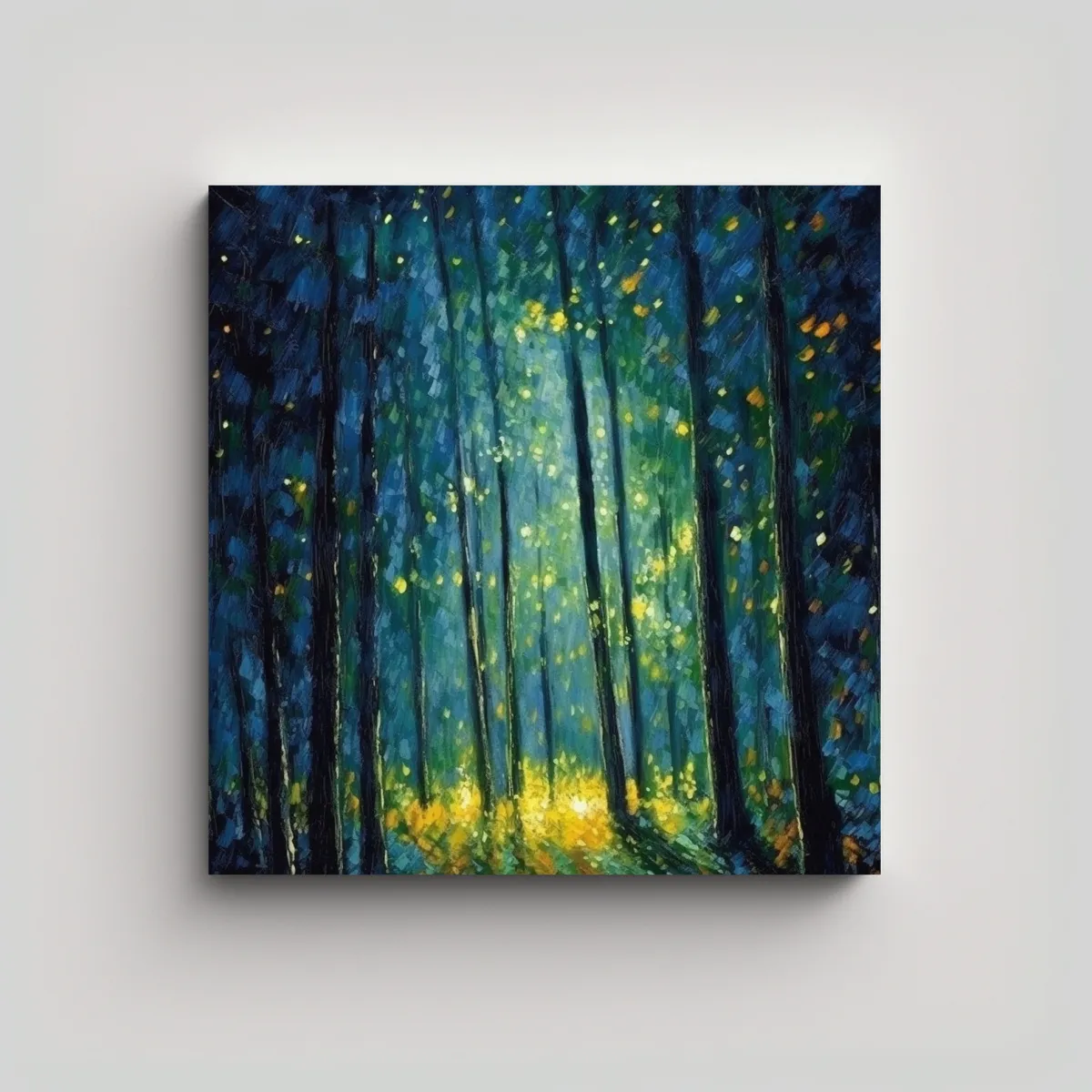 GENERICO - Pinturas Decorativas De Estilo Monet En Lienzo De 100x100 Cm