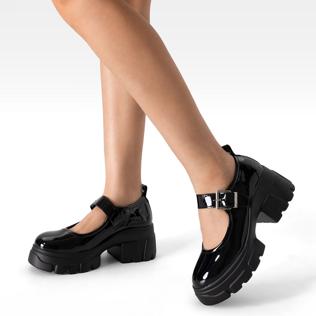 WEIDE - Zapato Mary Jane Tipo Escolar Plataforma Mujer Weide YL055