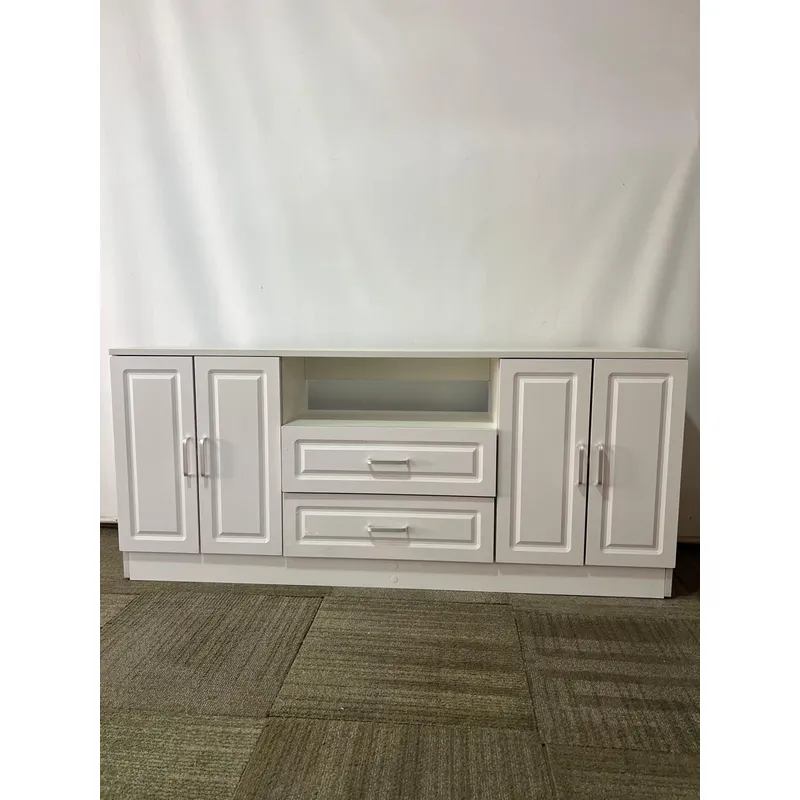 GENERICO - Rack Tv 140x30x60cm Alto Estilo Europeo Hecho En Melamina