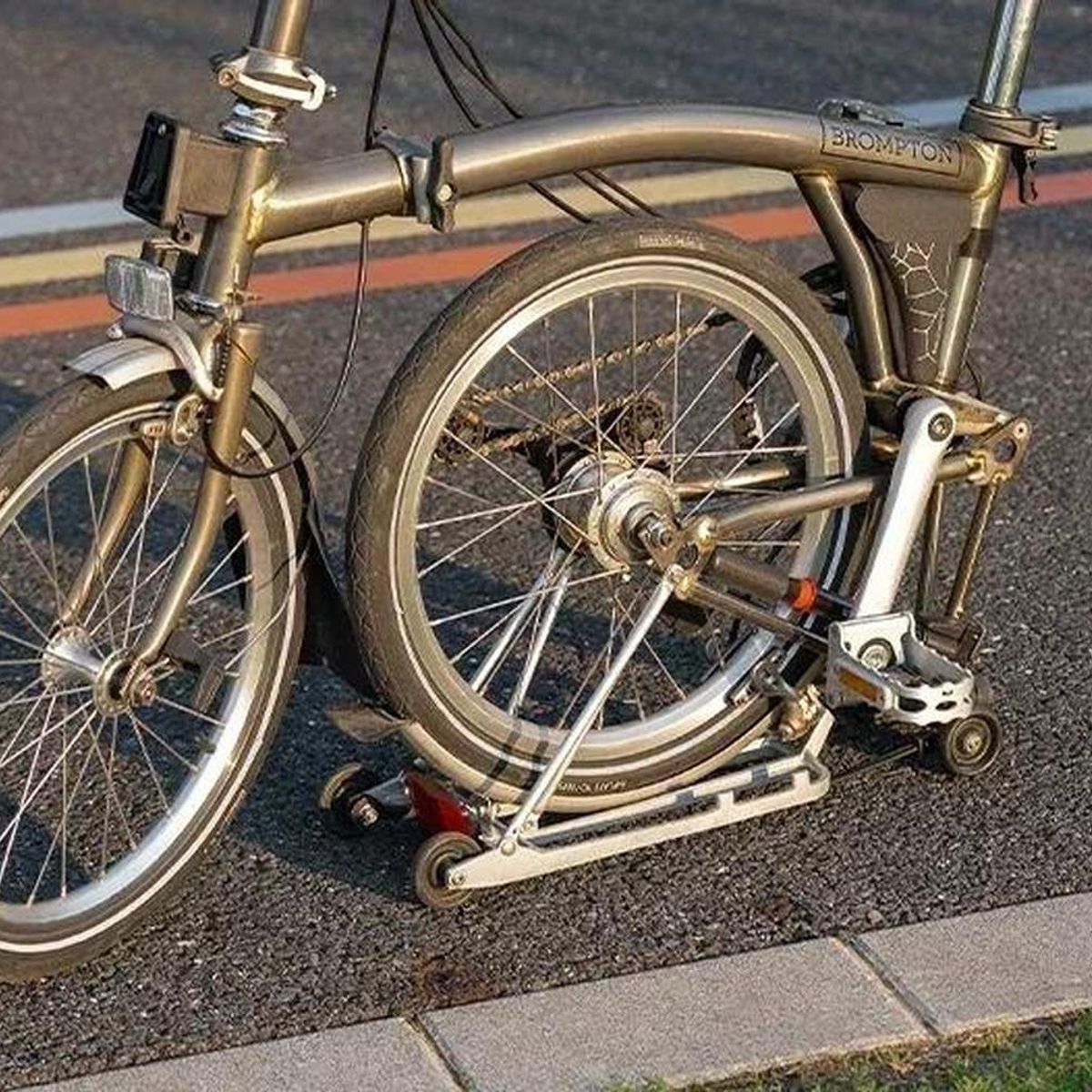 GENERICO - Bolsa Impermeable Rockbros Bicicleta Plegable Brompton Negro