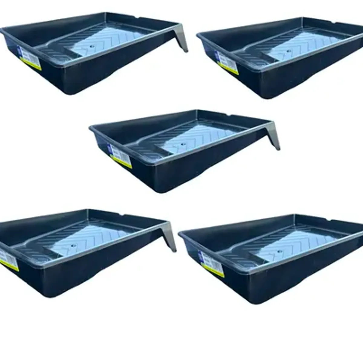 GENERICO - Pack x5 Bandejas Plasticas Para Pintar F3C