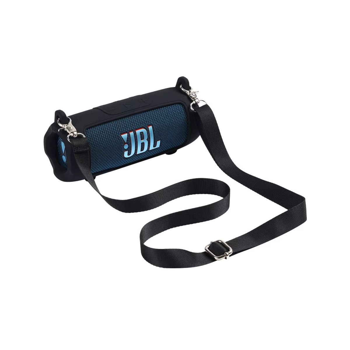 GENERICO - Funda Silicona Premiun para Parlante JBL Flip 7 Negro