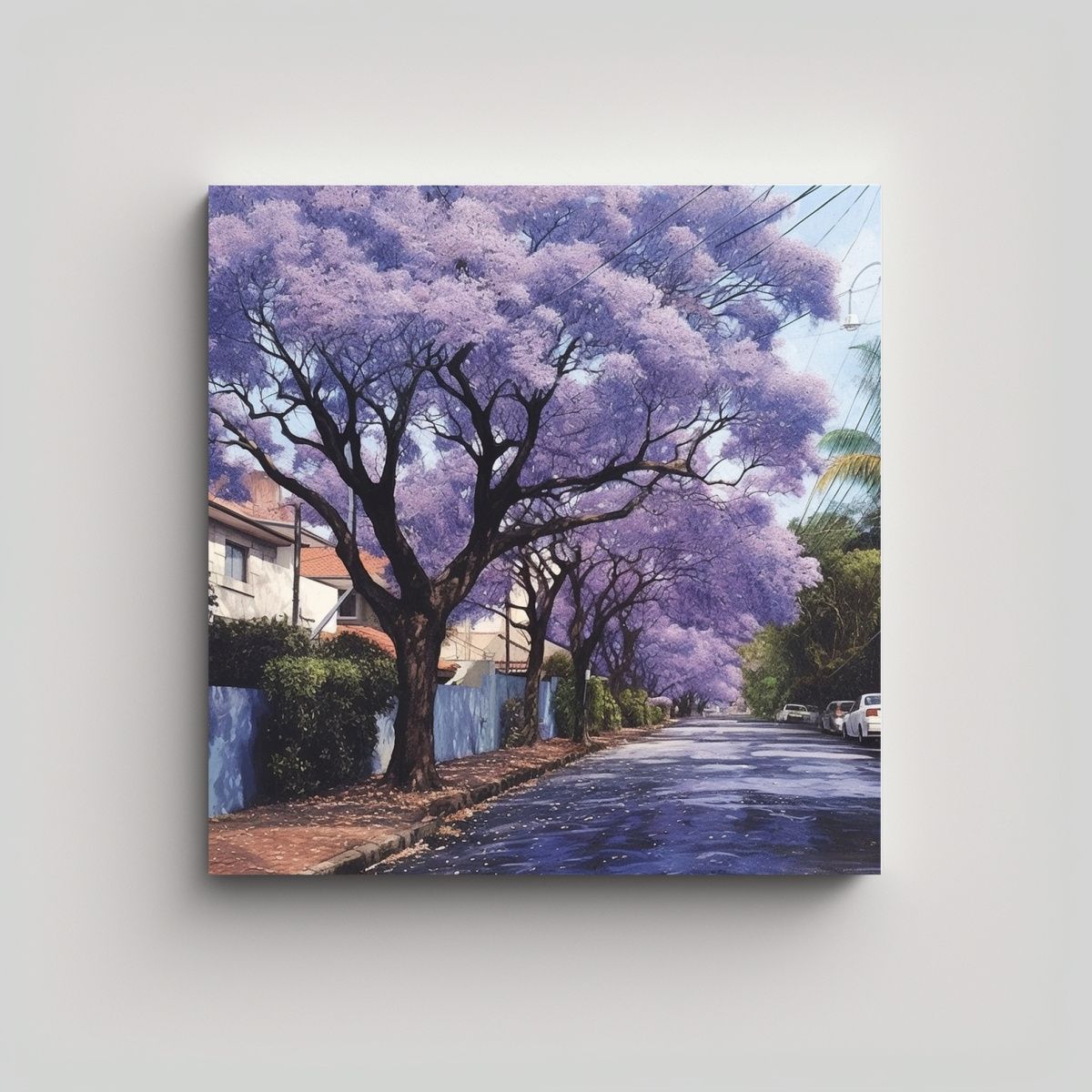 GENERICO - Pinturas En Bastidor Para Decorar Interiores Con 100x100 Cm