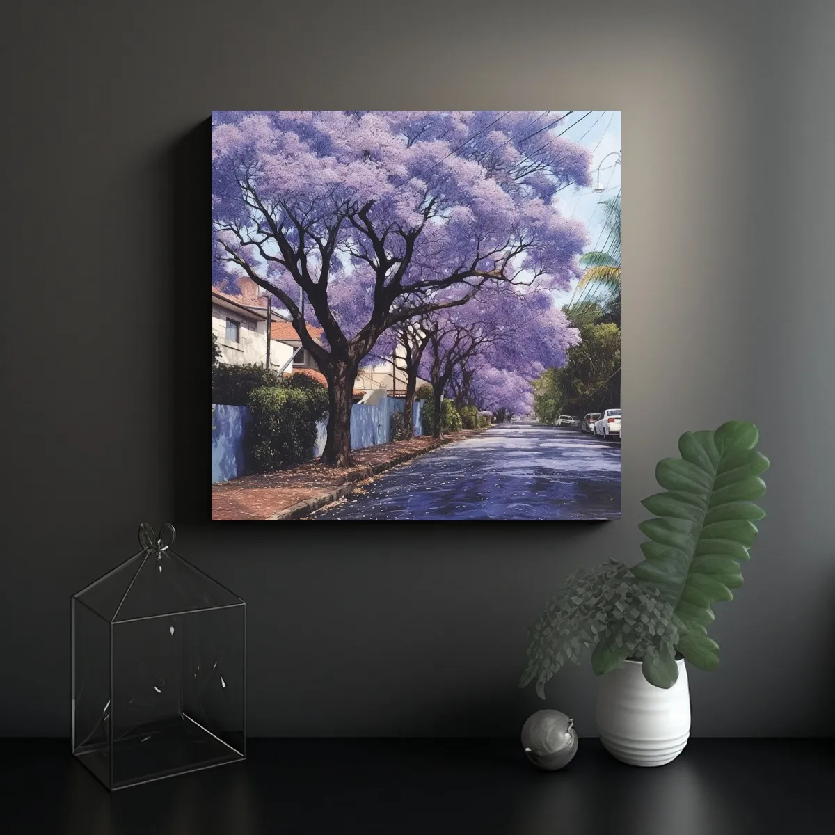 GENERICO - Pinturas En Bastidor Para Decorar Interiores Con 100x100 Cm