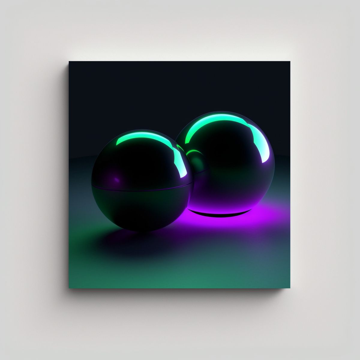 GENERICO - Técnica De Colocación Dinámica De Dos Esferas 100x100 Cm