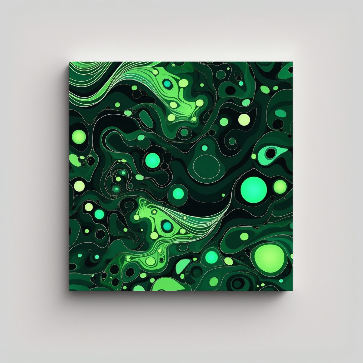 GENERICO - Diseño Alegre De Lienzo Para Decoración Fiestas 100x100 Cm
