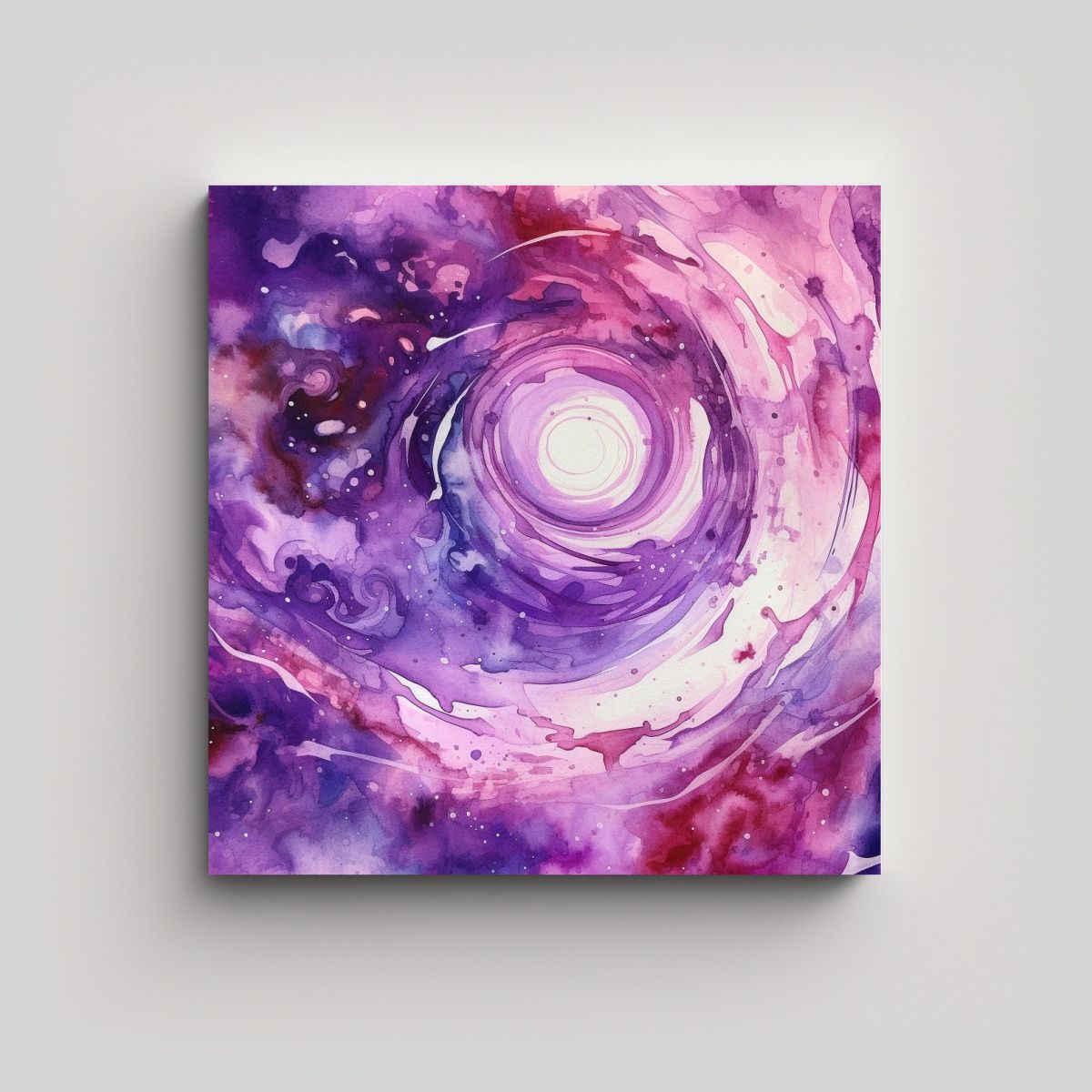 GENERICO - Pintura Lienzo Vanguardia Energía Caótica 100x100 Cm