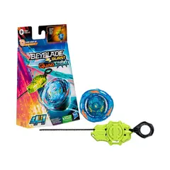 HASBRO - Beyblade Burst Quadstrike Whirl Knight K8 F6808 Color Azul