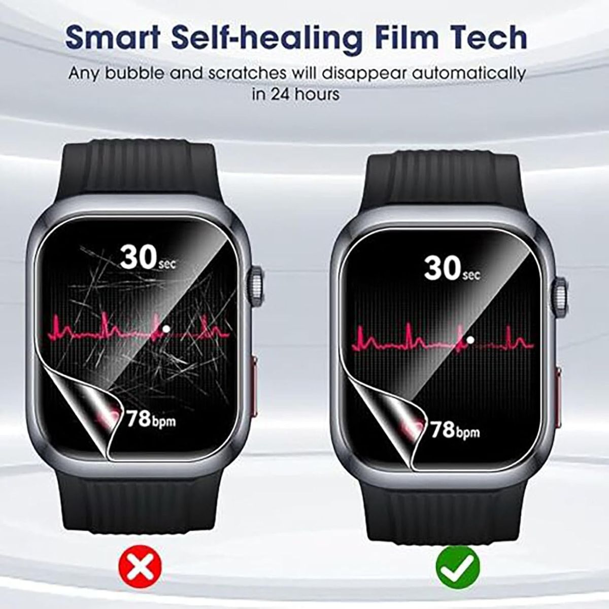 GENERICO - Lámina Hidrogel Para Huawei Watch Fit 3 / 4 / 4 Pro (6un)