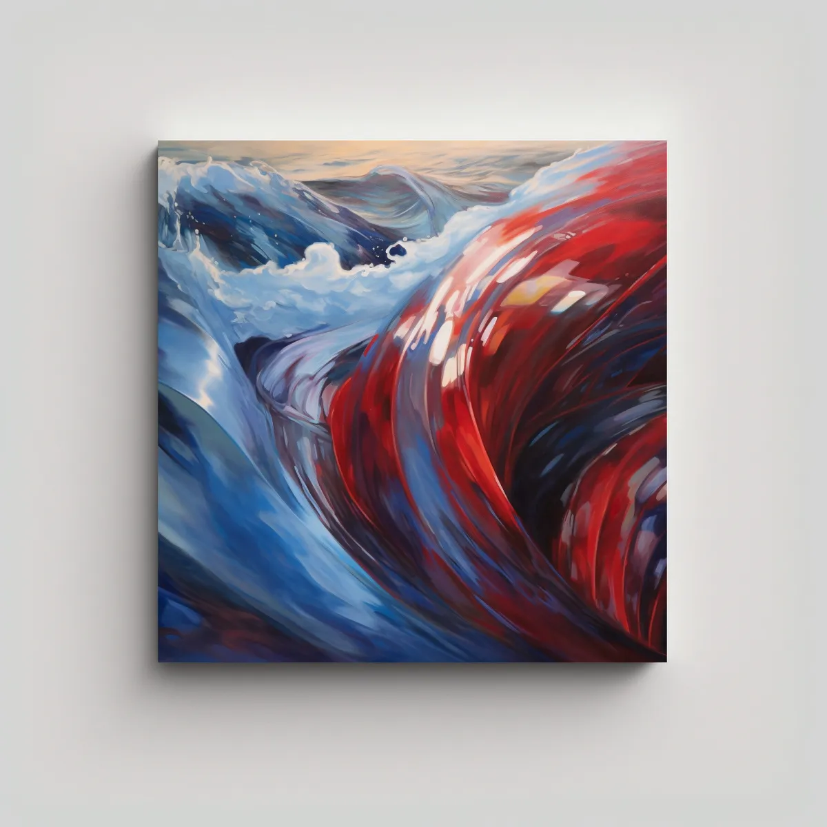 GENERICO - Cuadro En Bastidor Venta Enigmático Estilo Oleo 100x100 Cm