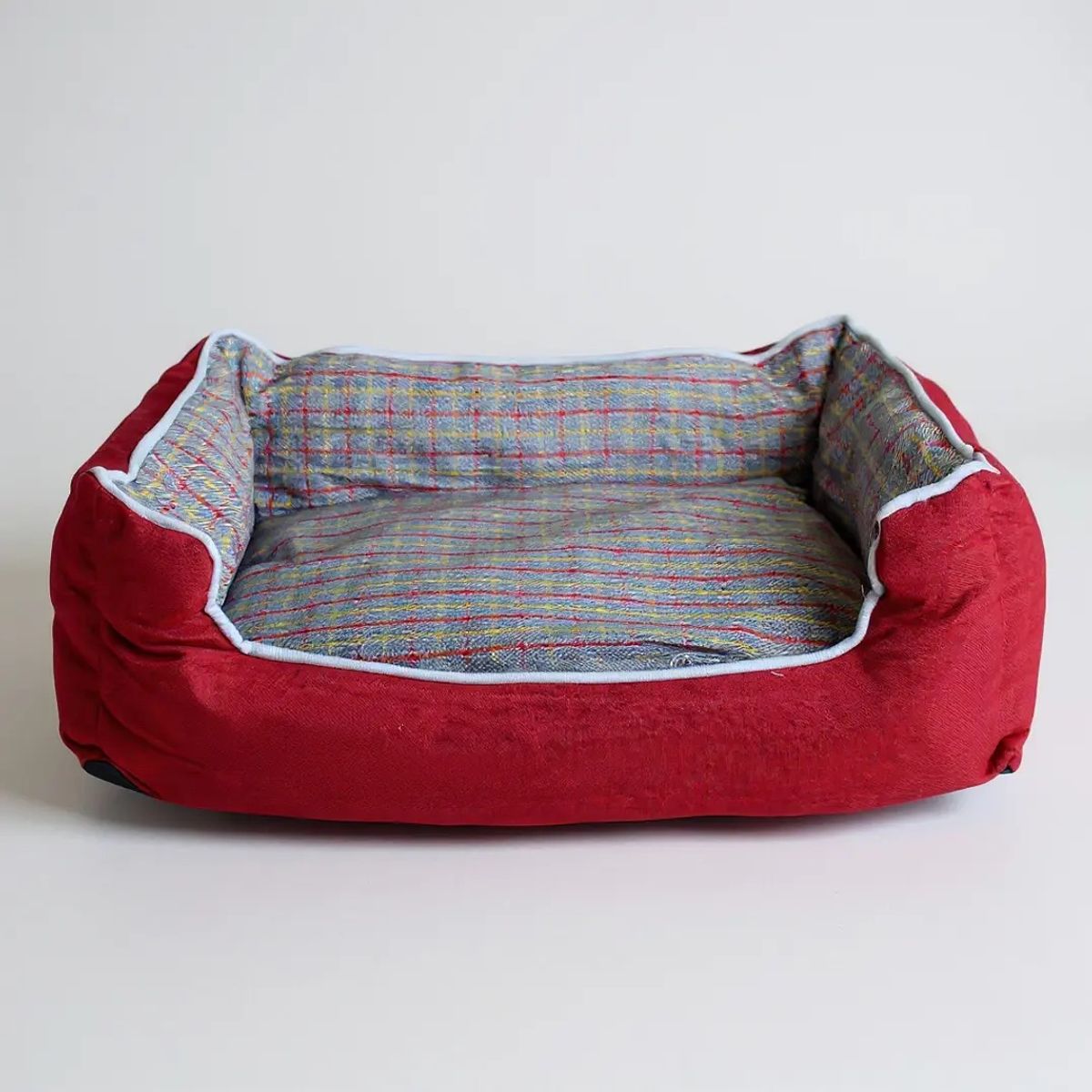 BLOCCARE - Cama Para Mascotas Espuma - Talla L Rojo