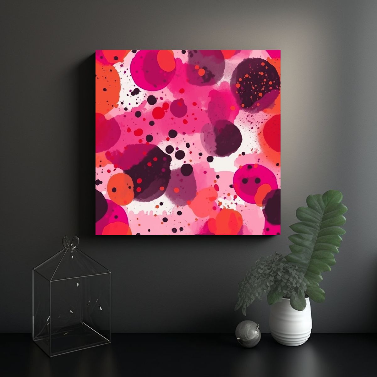 GENERICO - Cuadro Exclusivo De Arte De Pared Con Patrón De 100x100 Cm