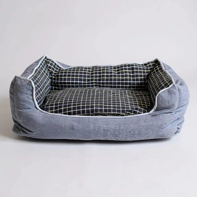 BLOCCARE - Cama Para Mascotas Espuma - Talla L Gris