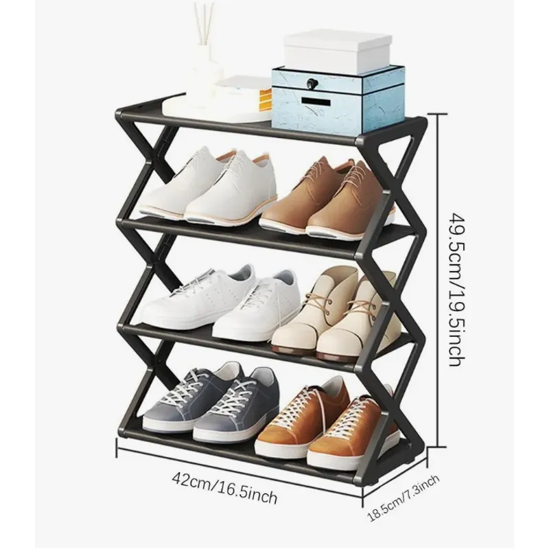 GENERICO - Organizador De Zapatillas  Color  Negro
