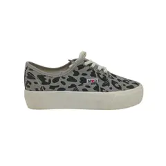 HERIEL - Zapatilla Gris Print Mujer