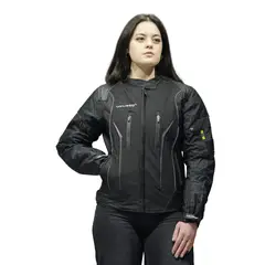 WINDESIGN - Chaqueta Moto mujer Femenina