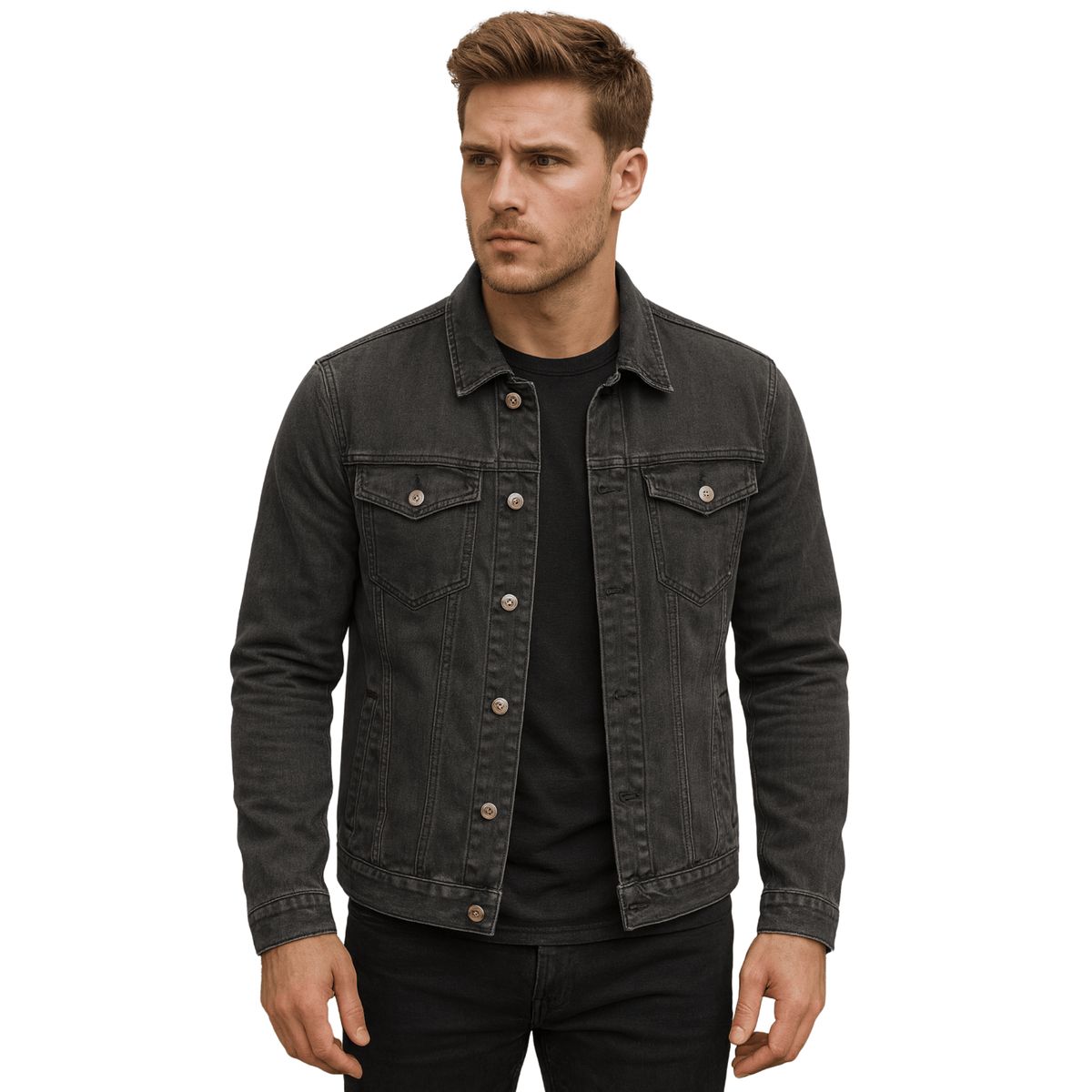 D'JOE - Chaqueta Mezclilla Colors Clasic Man Hombre