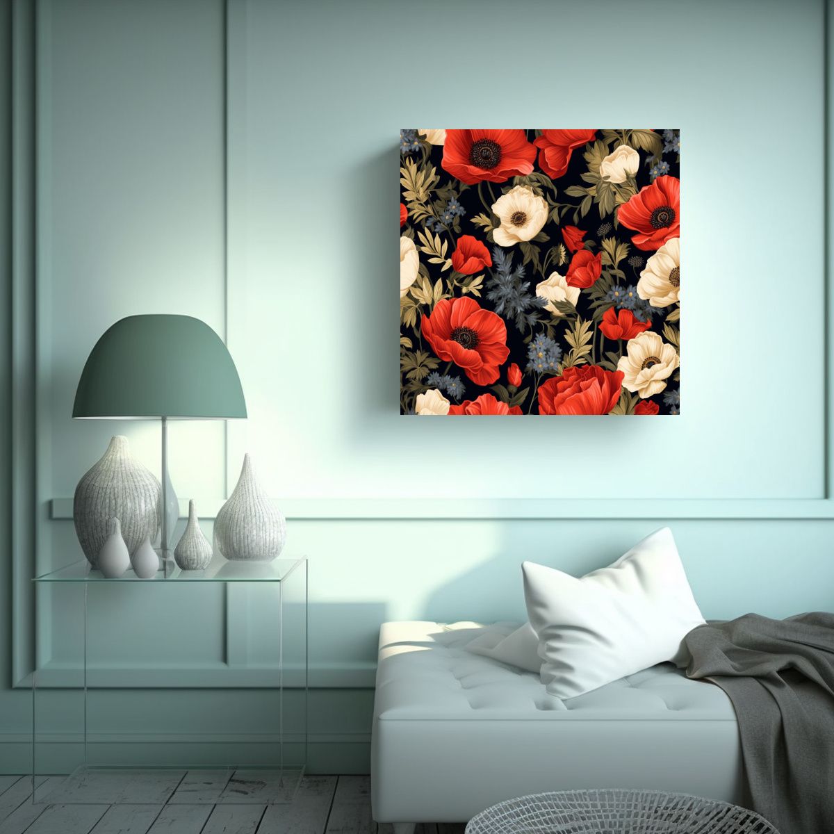 GENERICO - Cuadro Vintage De Inspiración Luminosa Con 100x100 Cm