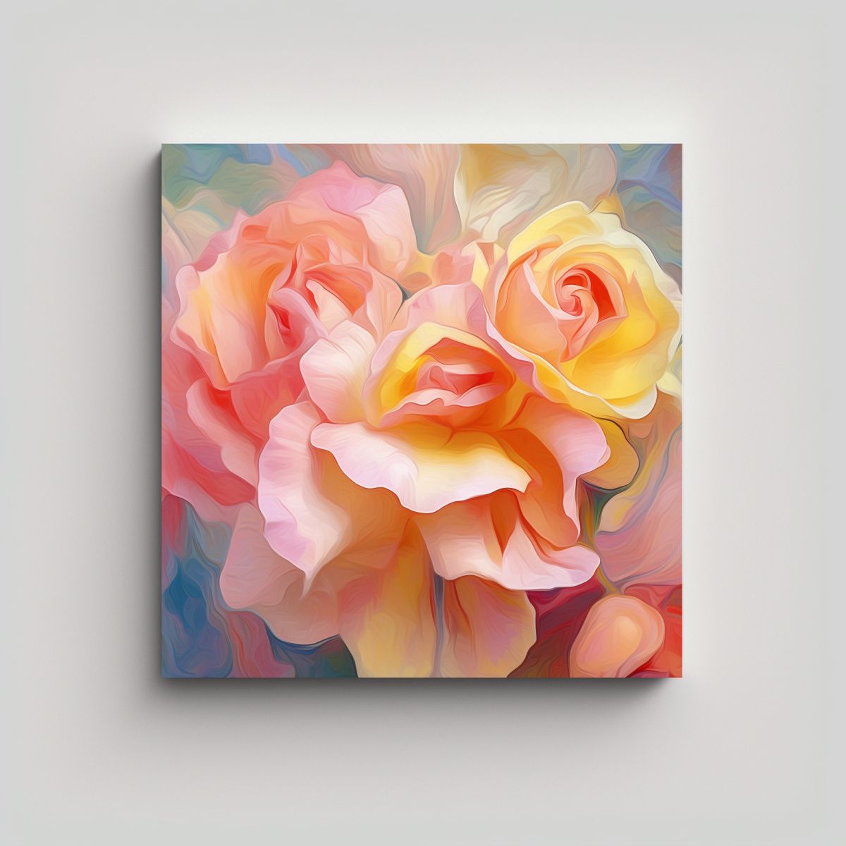 GENERICO - Pinturas Decorativas Del Jardín Celestial De Los 100x100 Cm