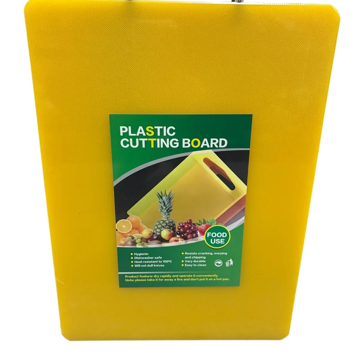 GENERICO - Tabla De Cortar De Plástico Carne Y Verduras 3827
