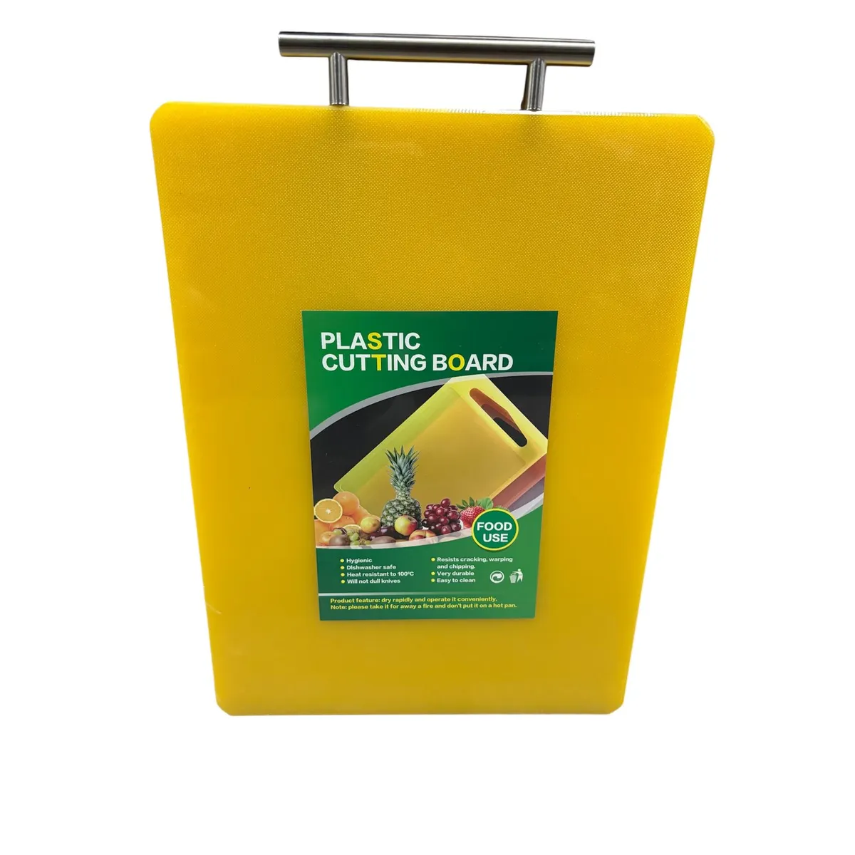 GENERICO - Tabla De Cortar De Plástico Carne Y Verduras 3827