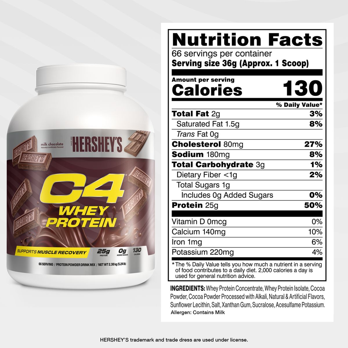 CELLUCOR - PROTEÍNA C4 WHEY BLEND CELLUCOR 5LBS - HERSHEYS CHOCOLATE