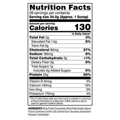 Imagen 2 del producto PROTEÍNA C4 WHEY BLEND 5LBS - VANILLA BEAN