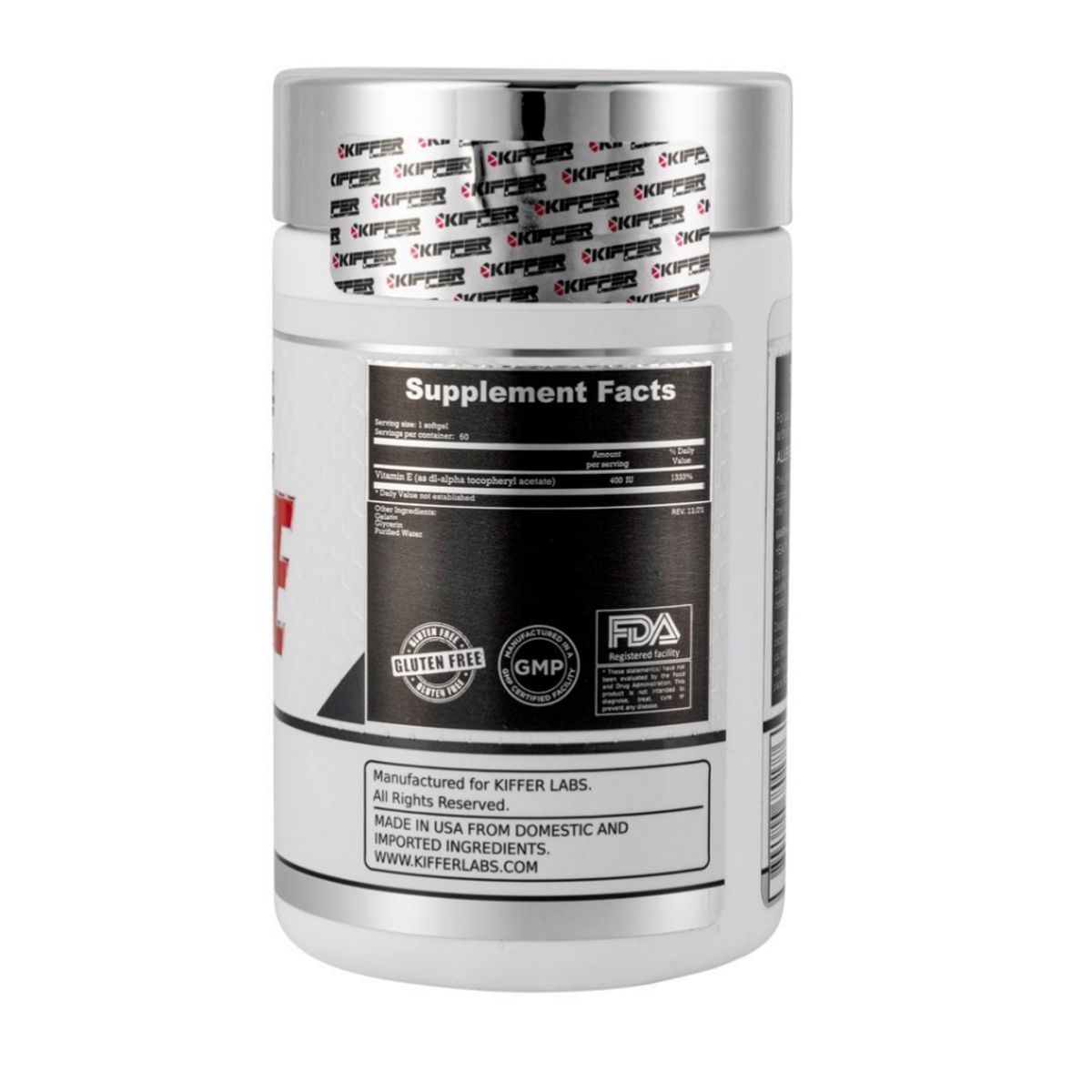 KIFFER - VITAMINA E 400 UI - 60 SOFTGEL