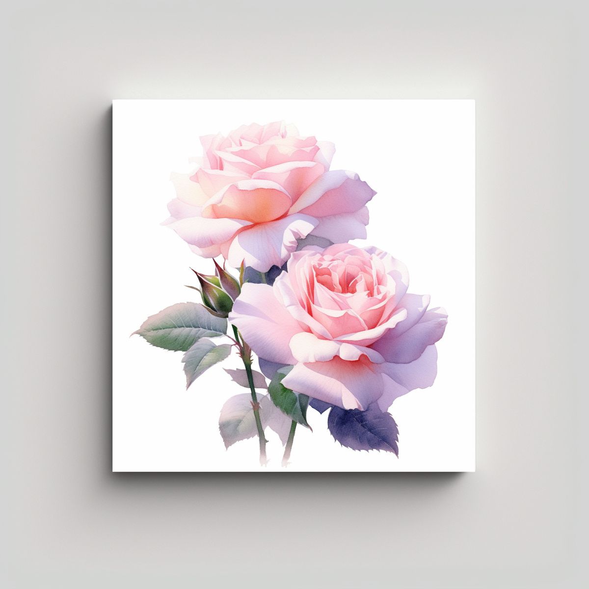 GENERICO - Inspiradores Cuadros Juveniles En Tela En Estilo 100x100 Cm