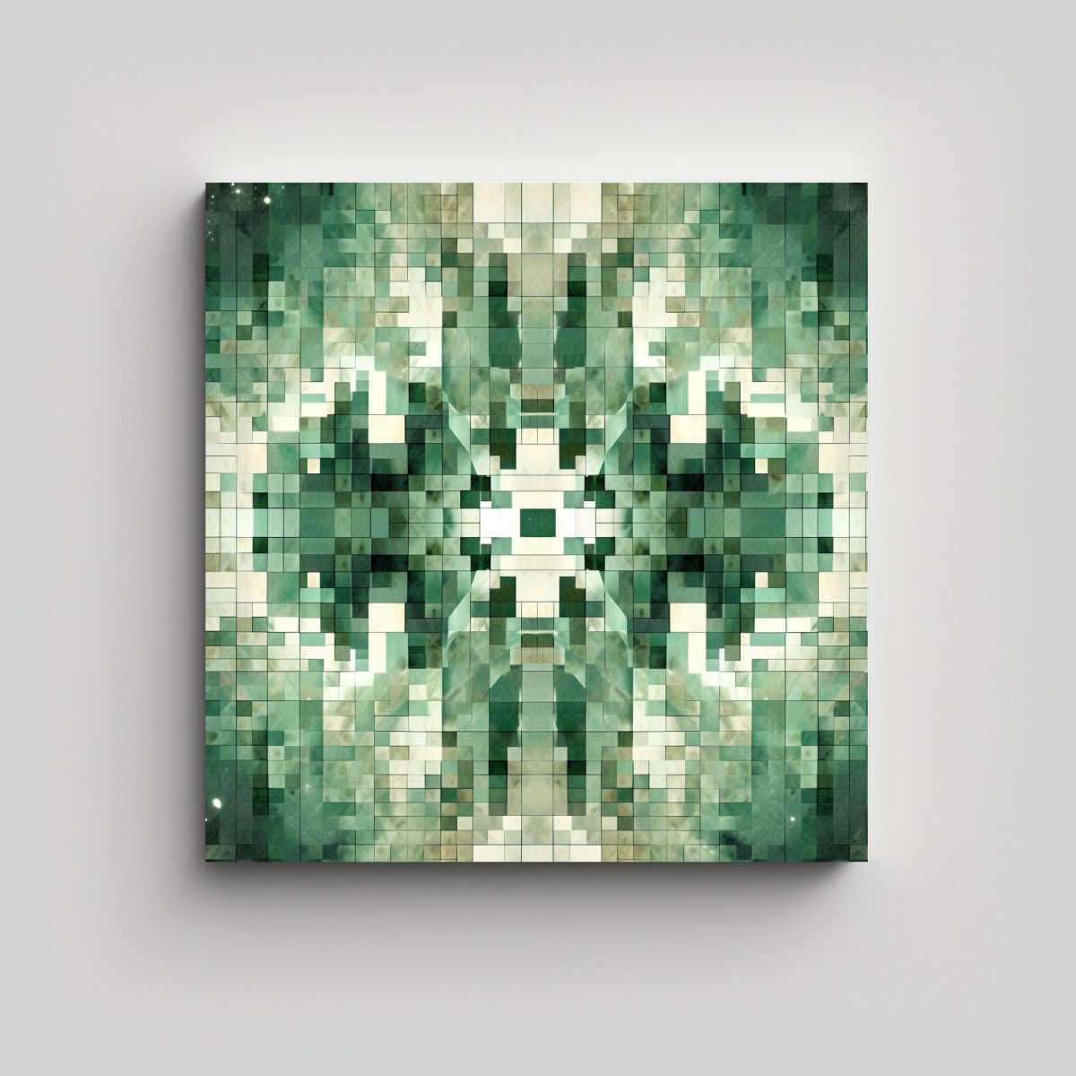 GENERICO - Pintura Urbana Minimalista Arte De Pared Pixel 100x100 Cm