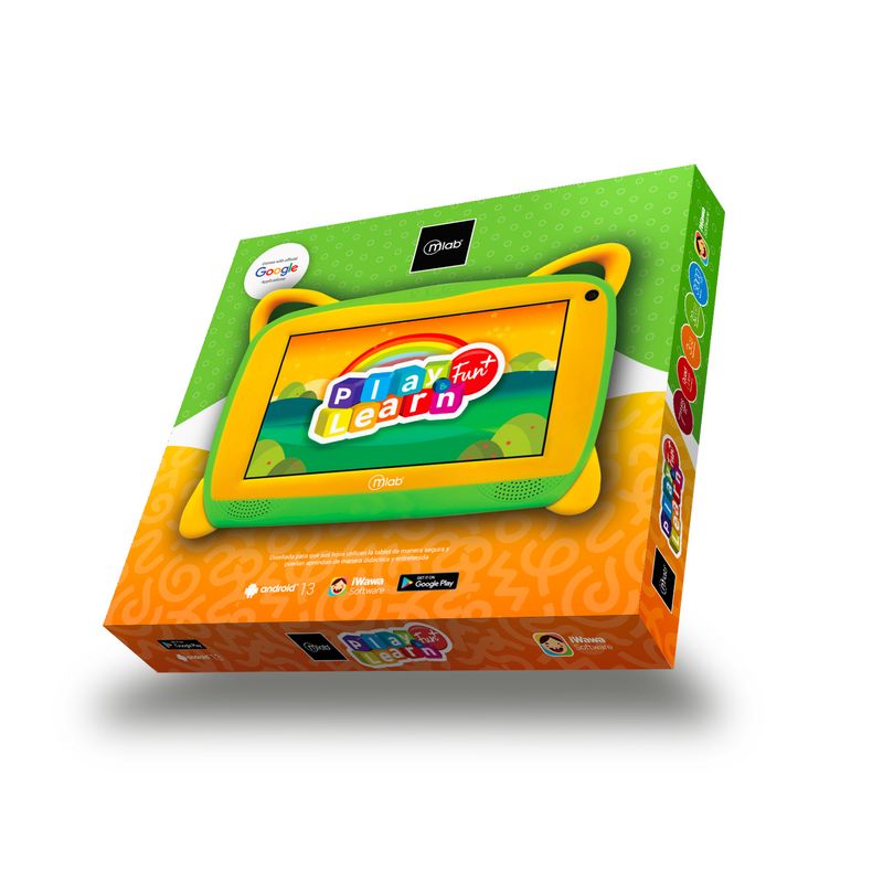 MLAB - Mlab Tablet Kids Play & Learn FUN+ 7″ Quad-Core 3GB 32GB WIFI