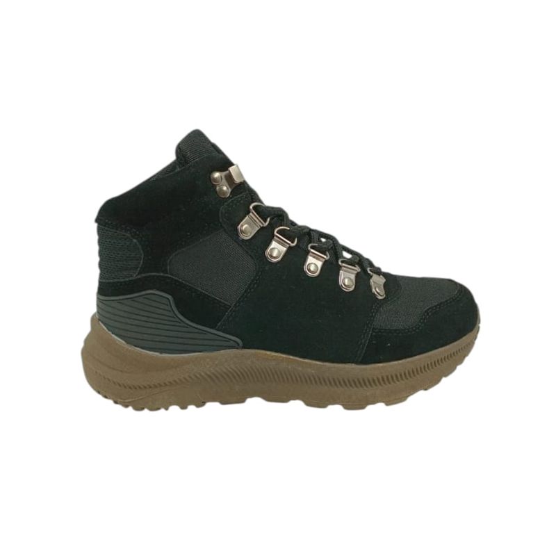 HERIEL - Zapatillas Outdoor Negro Mujer
