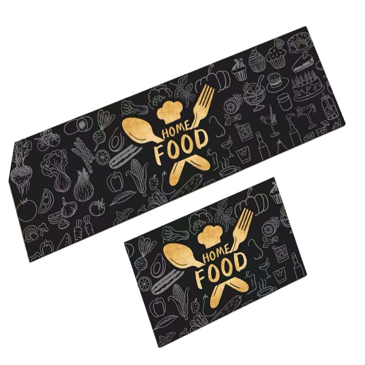 GENERICO - ALFOMBRAS DECORATIVAS ANTIDESLIZANTE COMIDAS