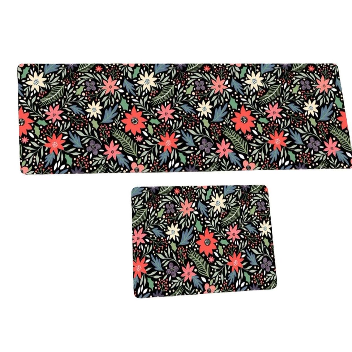 GENERICO - ALFOMBRAS DECORATIVAS ANTIDESLIZANTE FLOREADOS