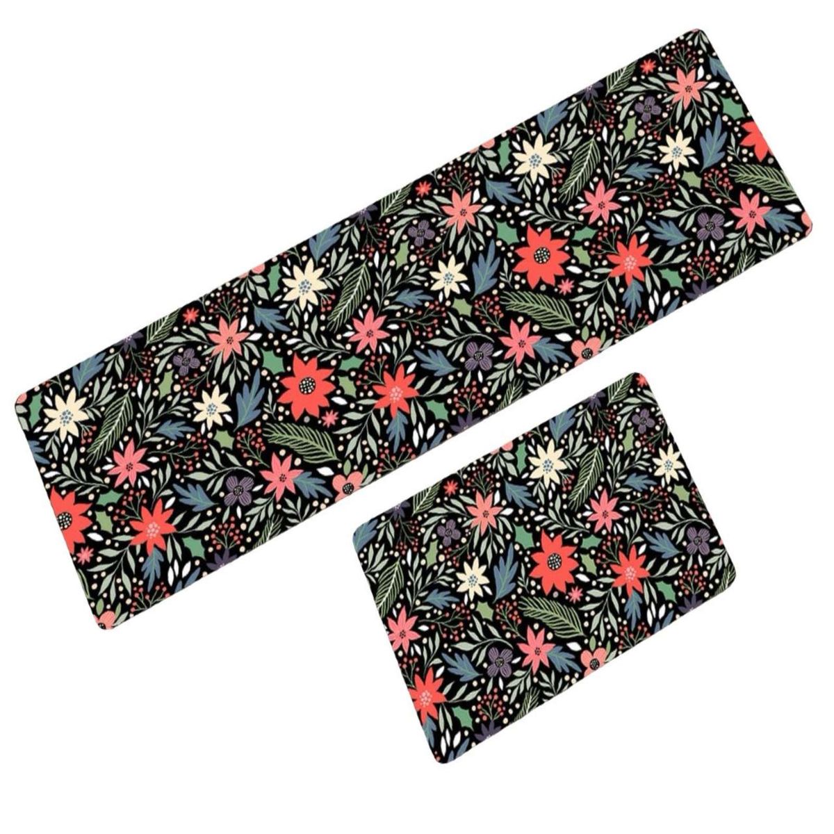 GENERICO - ALFOMBRAS DECORATIVAS ANTIDESLIZANTE FLOREADOS