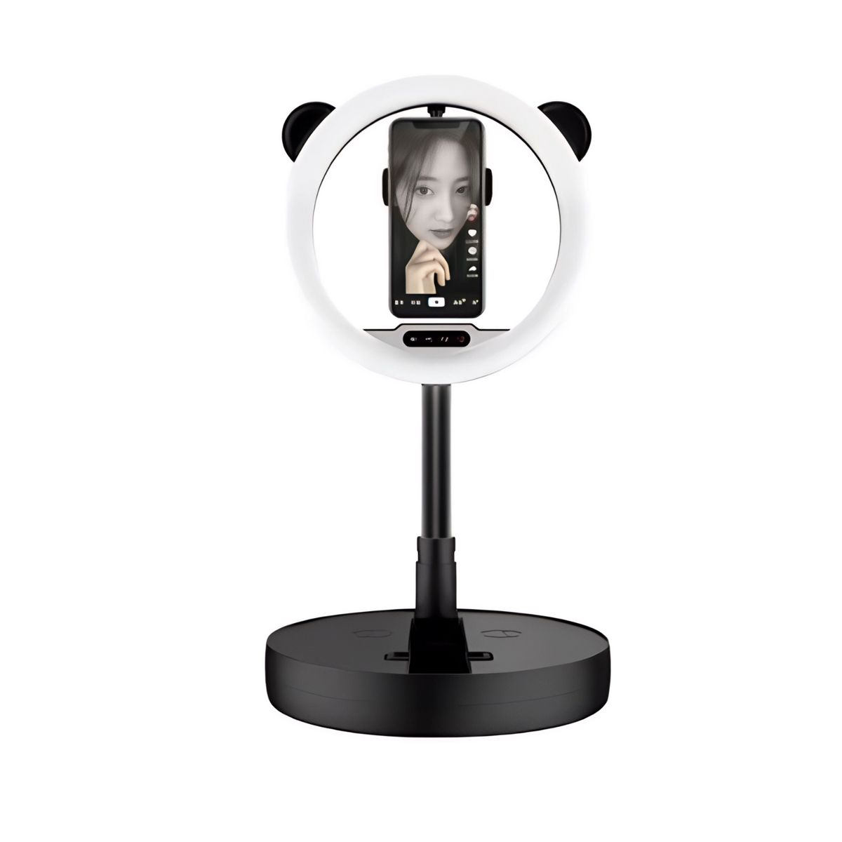 MOVI - Aro de Luz Portátil Con Base Redonda