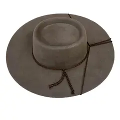 CORRALERO SASTRERIA - Sombrero paño huaso ala corta color Marlboro 14cm