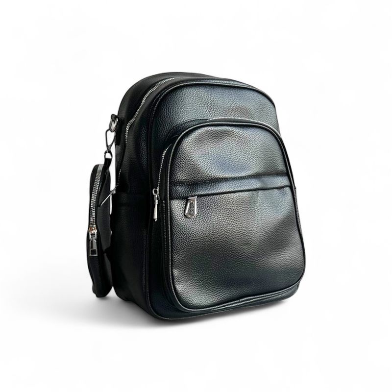 GENERICO - Casual Mochila Mujer Cuero Sintético Correa Ajustable