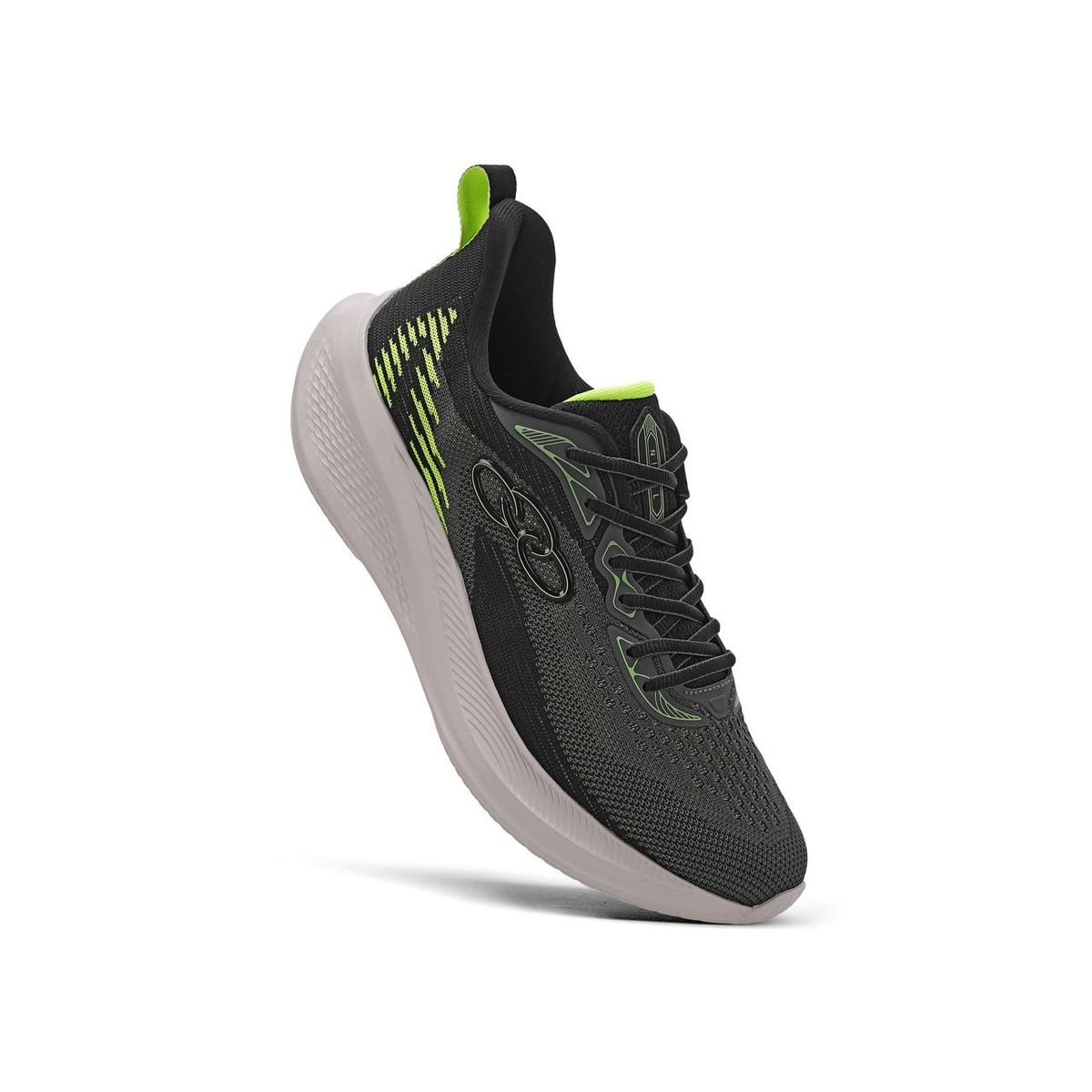 OLYMPIKUS - Zapatilla Hombre Nivel Gris/Verde