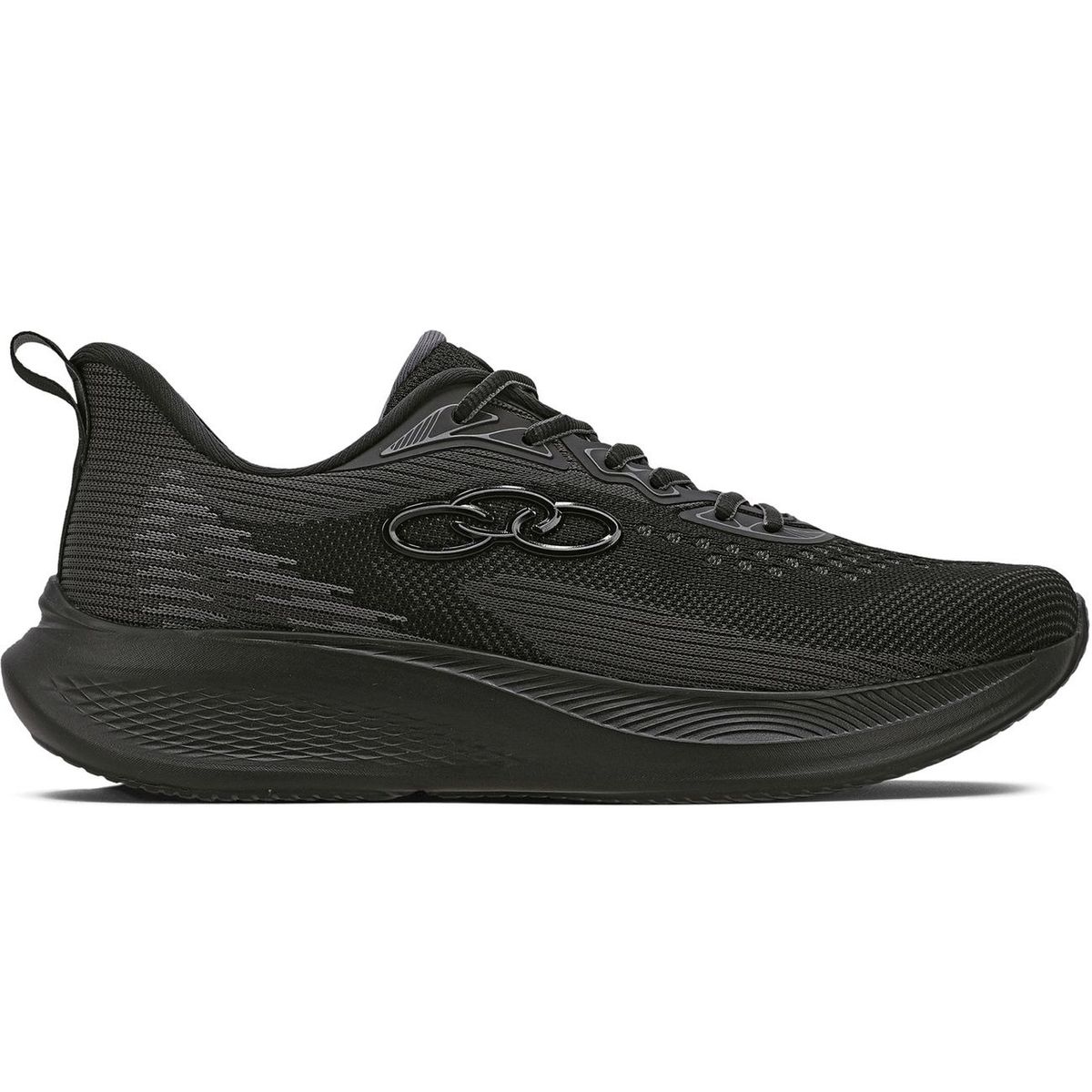 OLYMPIKUS - Zapatilla Hombre Nivel Negro