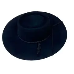 CORRALERO SASTRERIA - Sombrero paño huaso color negro Ala corta 14cm