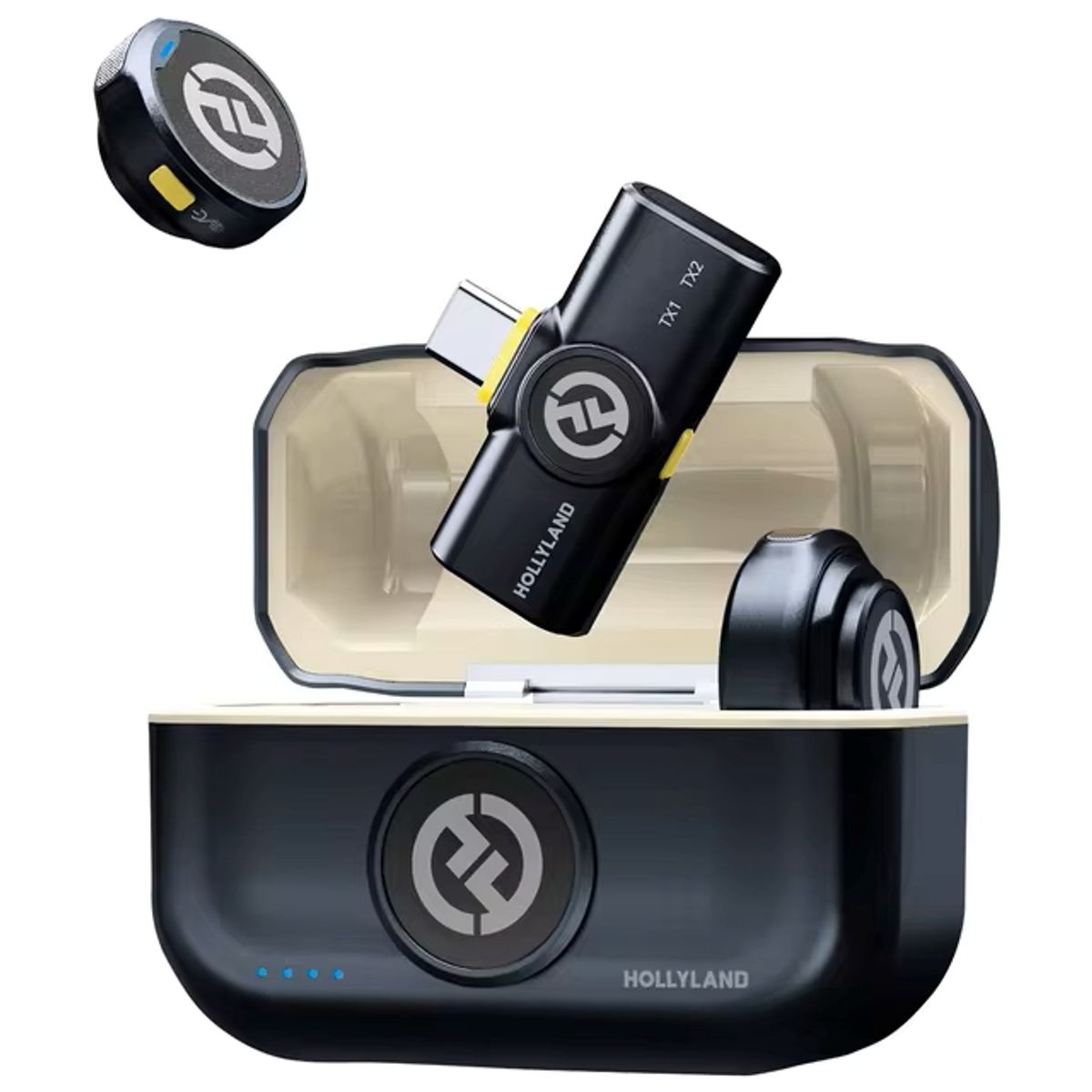 HOLLYLAND - Micrófonos Inalámbrico Hollyland Lark M2 Versión USB C Android Iphone