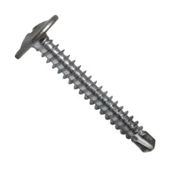 GENERICO - Tornillo Cabeza De Lenteja 8x1 5/8 Punta Broca 500 Unidades