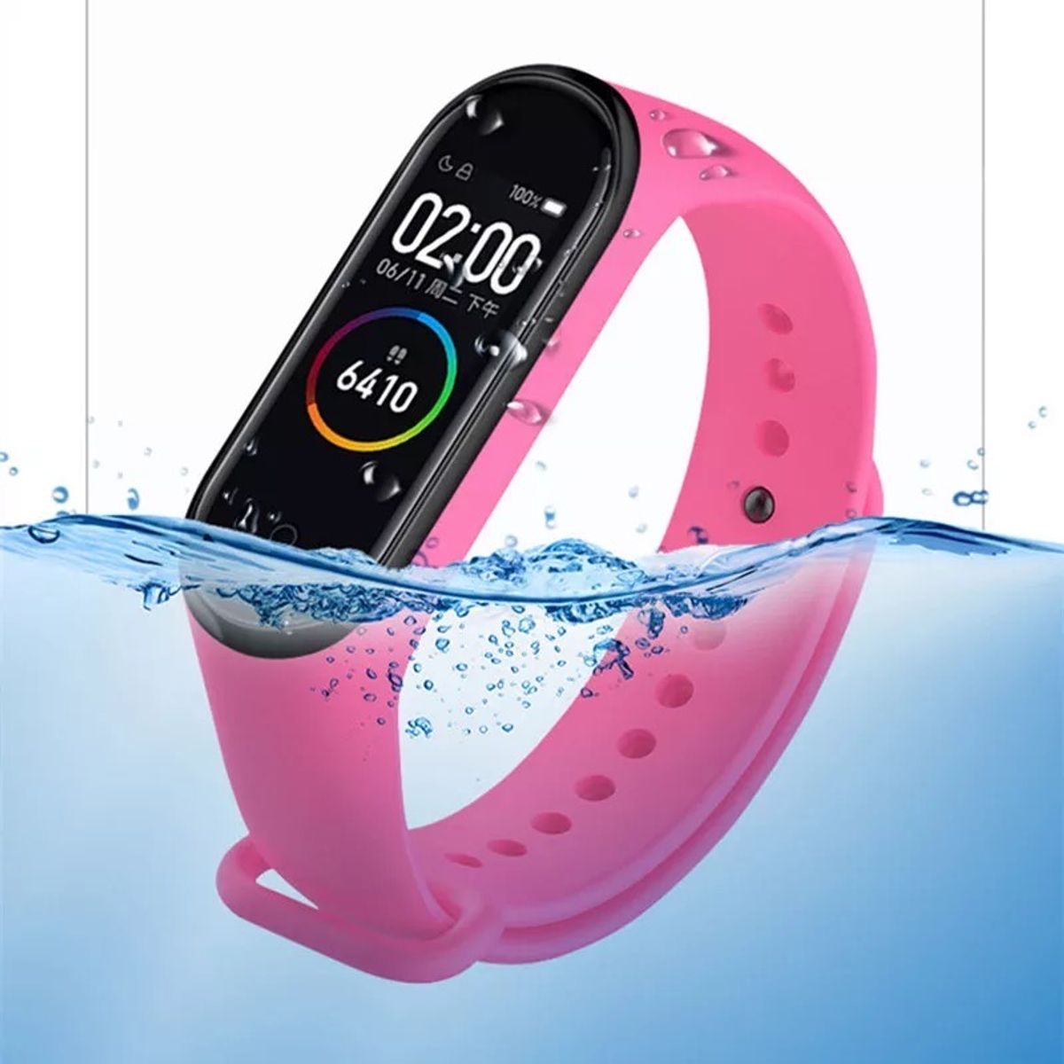 GENERICO - Pulsera Correa Para Xiaomi Mi Band 5 Mi Band 6 - Colores