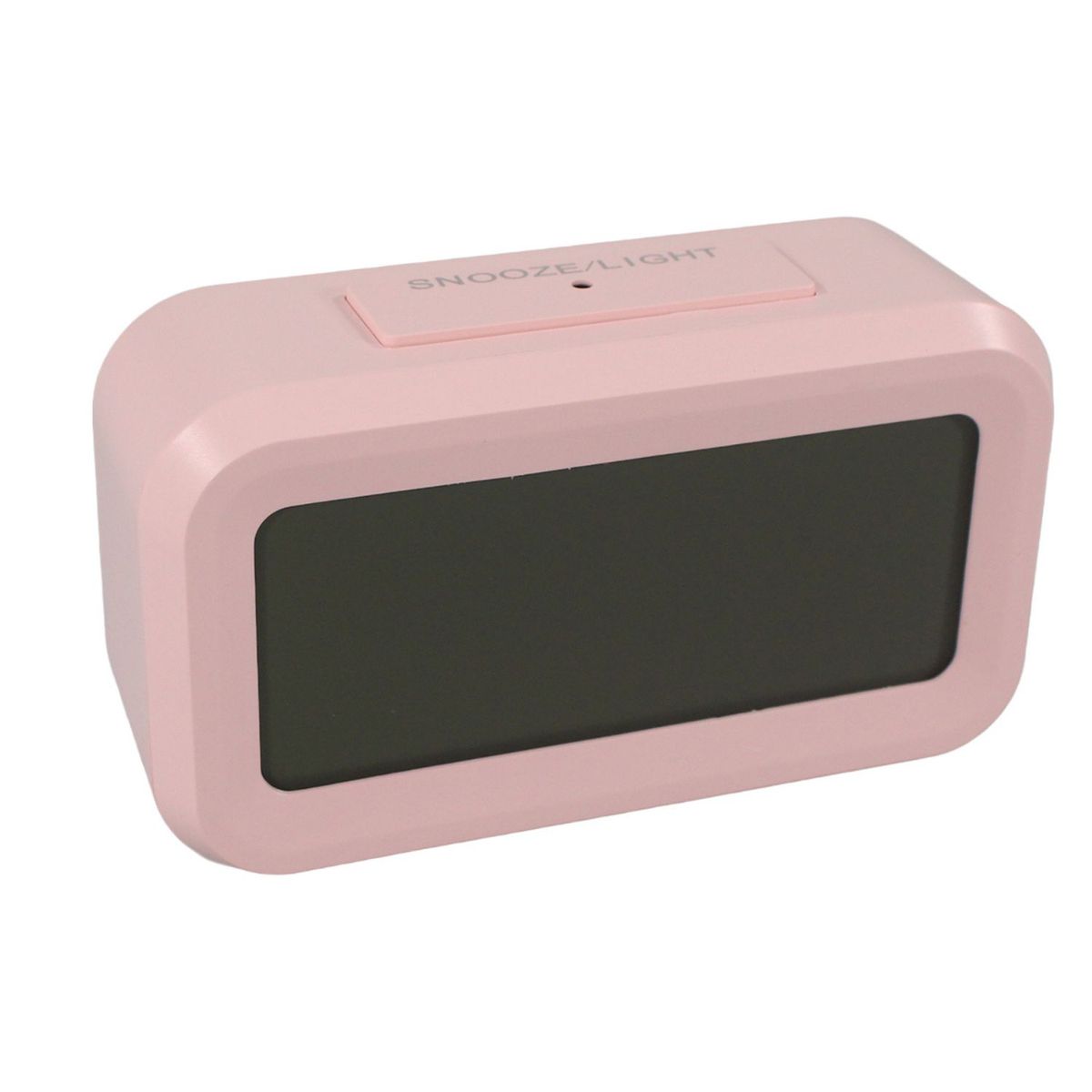 TECNOLAB - Reloj Digital LCD Con Luz y Alarma Rosado - SC