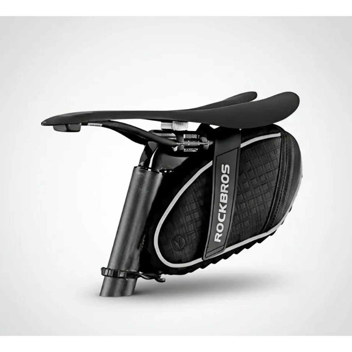ROCKBROS - Bolso Sillín Bicicleta 1 LT Negro