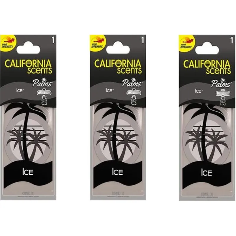 GENERICO - Ambientador California Scents Palms Ice Pack X 3unid