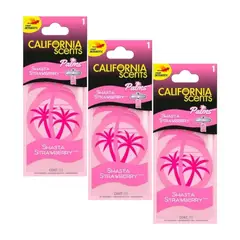 GENERICO - Ambientador Auto Cherry Pack 3 California Scents