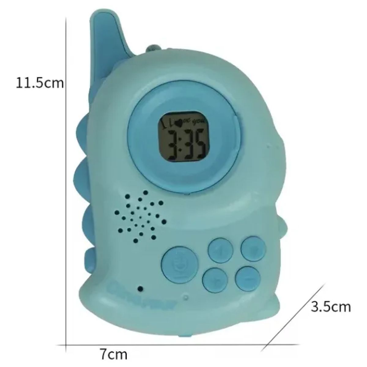 GENERICO - Walkie Talkie Niños Dinosaurio Kids Intercom 2 Colores