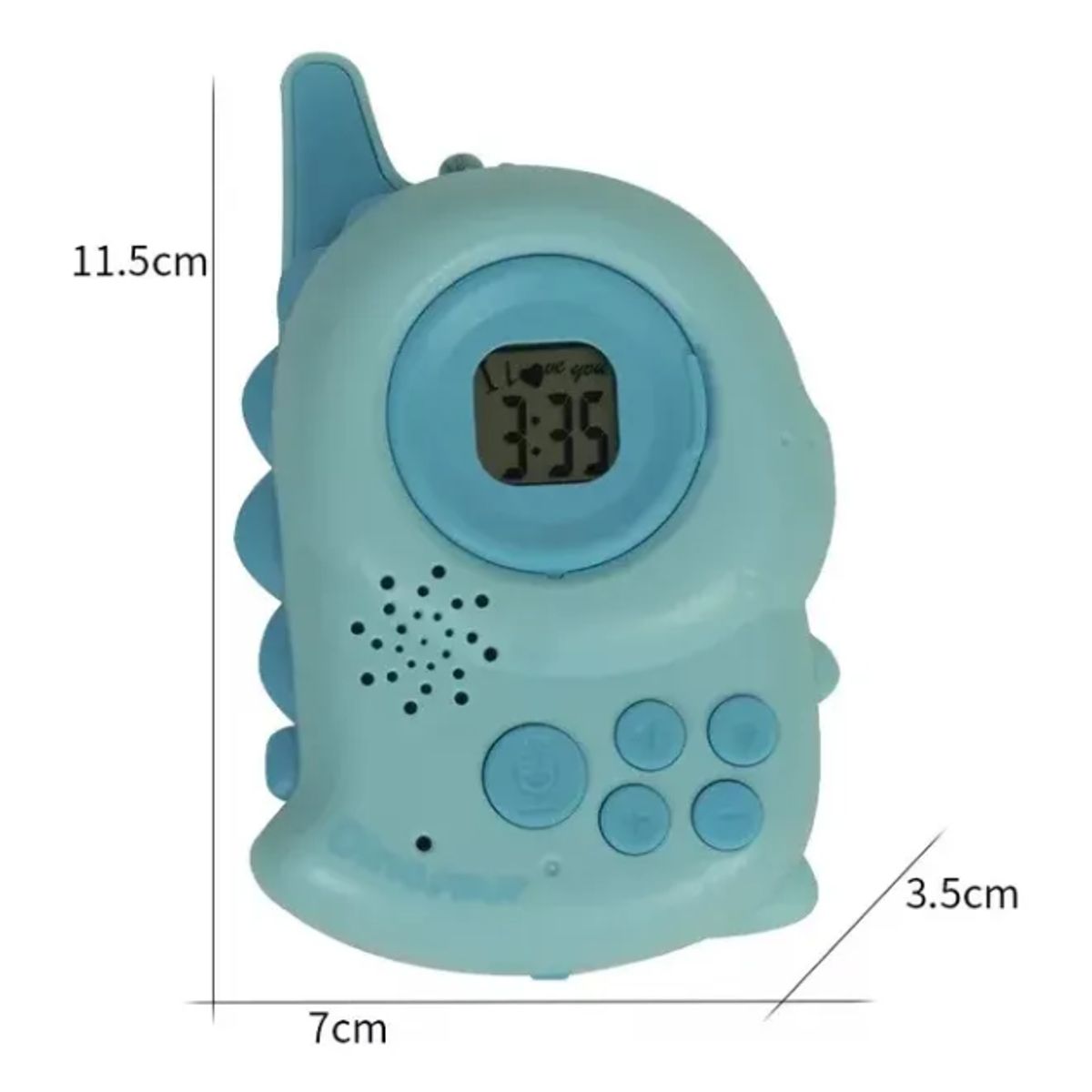 GENERICO - Walkie Talkie Niños Dinosaurio Kids Intercom 2 Colores